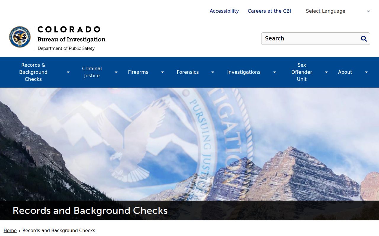 Costilla County warrant records Colorado Bureau of Investigation records and background checks